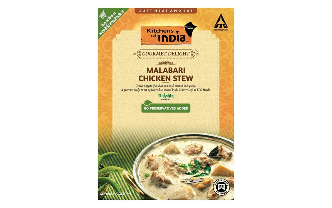Kitchens Of India Malabari Chicken Stew    Box  285 grams